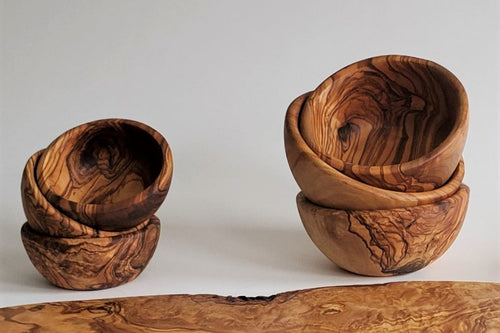 Mini Bowl Olive Wood 3-7/8"