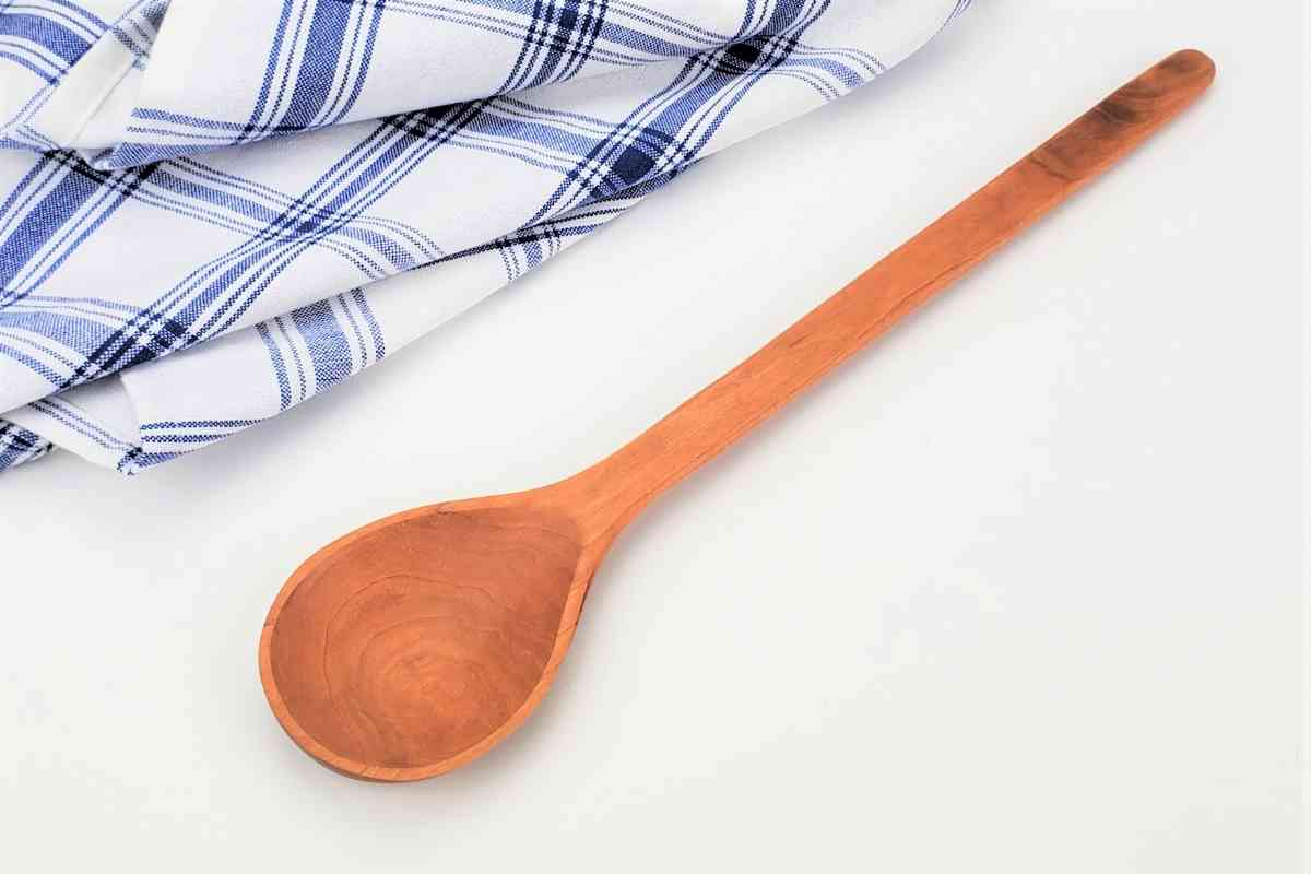 Wooden Spoon Long Handle 14"