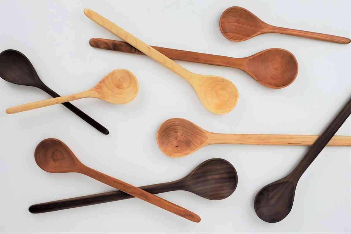 Wooden Spoon Long Handle 14"