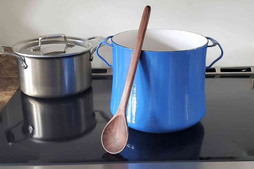 Wooden Spoon Long Handle 14"