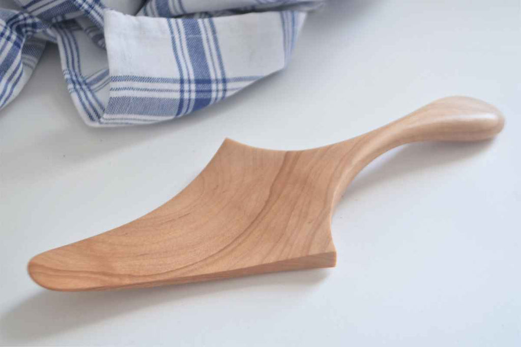 Wooden Pie and Cake Server Maple, Cherry or Walnut