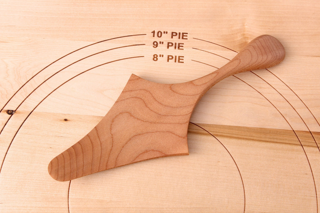 Wooden Pie and Cake Server Maple, Cherry or Walnut