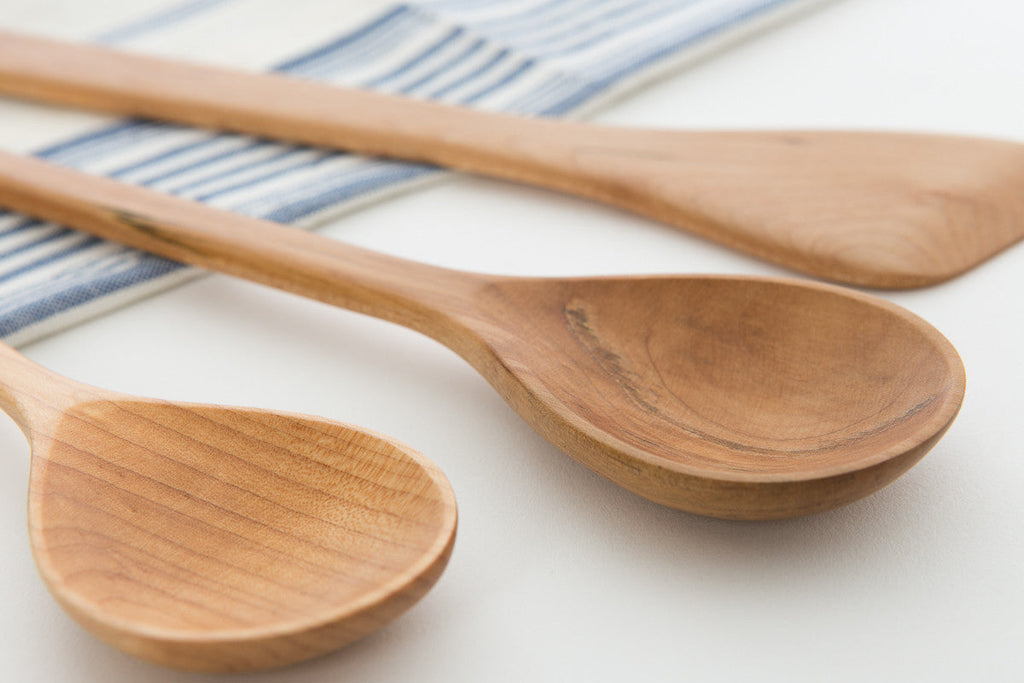 Wood Spatula & Cooking Spoons Best for Non-Stick Cookware