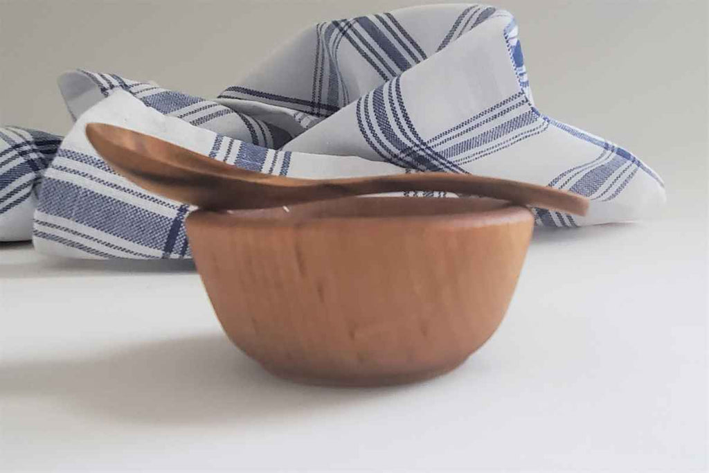 Wooden Pinch Bowls 2-1/2" Set of 6